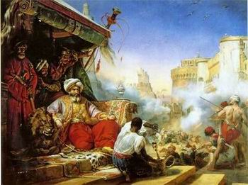 Arab or Arabic people and life. Orientalism oil paintings 76